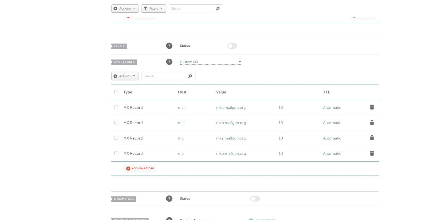 dns-smtp-configuration screenshot 3