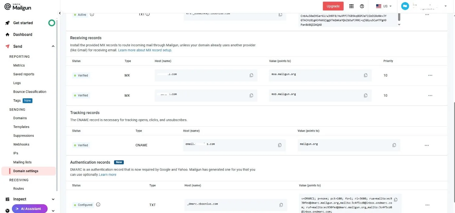 dns-smtp-configuration screenshot 4