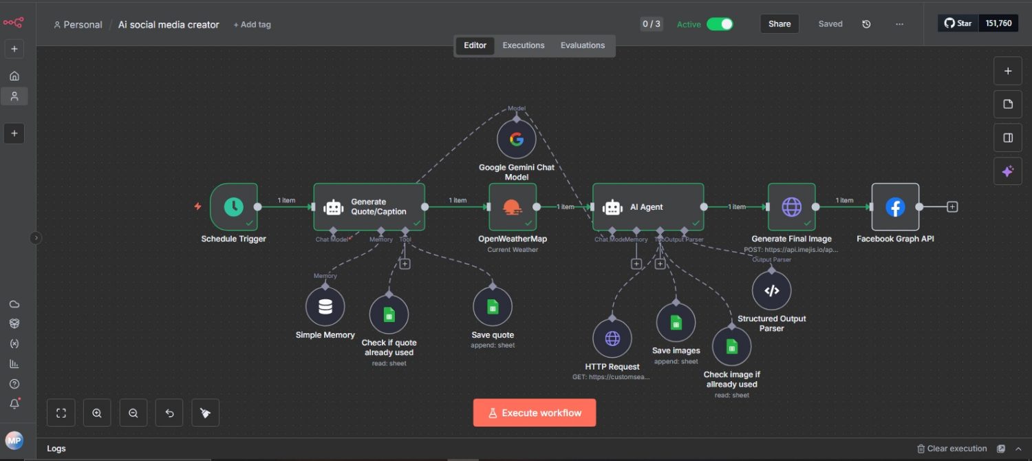 ai-social-media-creator screenshot 1
