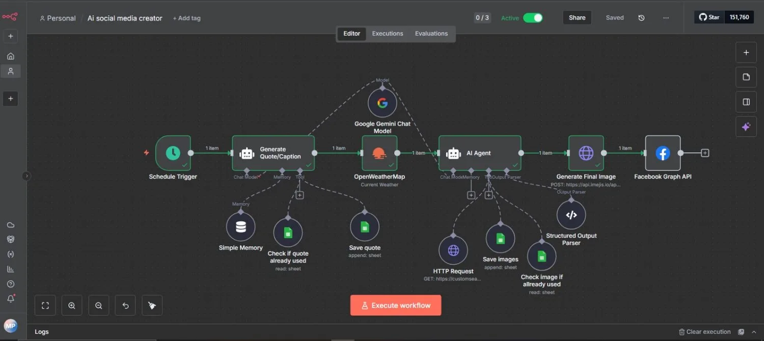 ai-social-media-creator screenshot 1